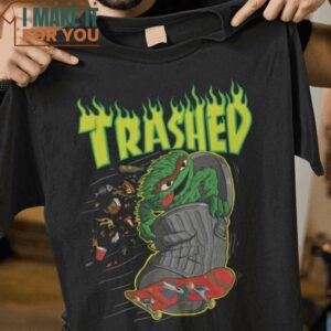 Trashed The Muppets T-Shirt, Trendiest Halloween Graphic Tees for Men