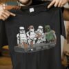 Best Beer Pong Boba Fett Stormtroopers Star Wars T-Shirt, Unique Halloween Graphic Tees for Men