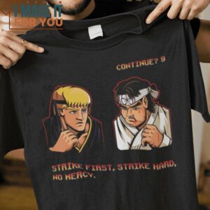 Good Ending The Karate Kid Cobra Kai Mashup T-Shirt, Unique Halloween Graphic Tees for Men