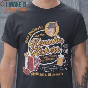 Gus Polinski and the Kenosha Kickers Home Alone T-Shirt, Unique Halloween Graphic Tees for Men