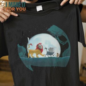 Its Kool Im A Slasha The Lion King Jason Voorhees T-Shirt, Unique Halloween Graphic Tees for Men