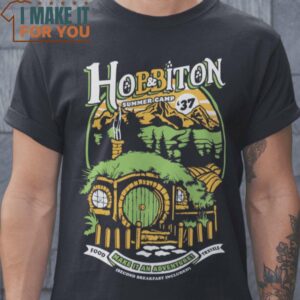 Summer Camp The Lord of the Rings T-Shirt, Unique Halloween Graphic Tees for Men