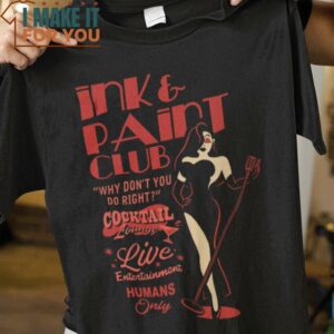 Toon Revue Who Framed Roger Rabbit T-Shirt, Unique Halloween Graphic Tees for Men