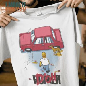 Homer The Simpsons T-Shirt, Unique Halloween Graphic Tees for Men