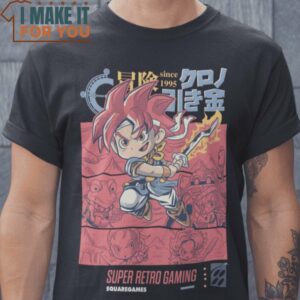 Classic Chrono Chrono Trigger T-Shirt, Vintage Halloween Tee for Men