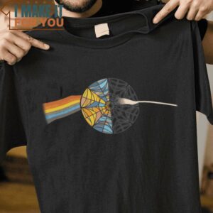 Dark Side of the Room Enid Sinclair Wednesday Addams Mashup T-Shirt, Vintage Halloween Tee for Men