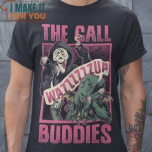 The Call Horror Movie T-Shirt, Vintage Halloween Tee for Men
