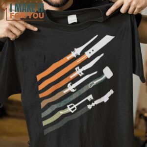 Weapon Streak Final Fantasy T-Shirt, Vintage Halloween Tee for Men