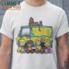 Mystery Nuts Peanuts Scooby-Doo Mashup T-Shirt, Vintage Halloween Tee for Men