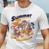 Summer Mode On Bowser Super Mario T-Shirt, Vintage Halloween Tee for Men