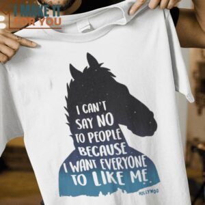 To Like Me BoJack Horseman T-Shirt, Vintage Halloween Tee for Men