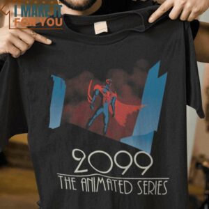 2099 Animated Series Spider-man T-Shirt, Vintage Halloween Graphic Tee 2099 Animated Series Spider-man T-Shirt, Vintage Halloween Graphic Tee