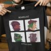 Bearillaz Caring Days Demon Days Care Bears T-Shirt, Vintage Halloween Graphic Tee