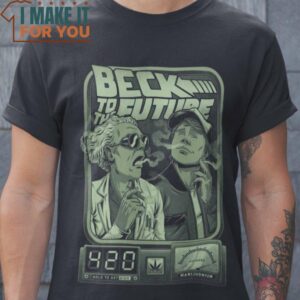 Beck To The Future Back To The Future T-Shirt, Vintage Halloween Graphic Tee