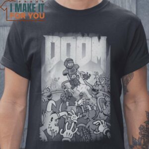 Doom-key Doom T-Shirt, Vintage Halloween Graphic Tee