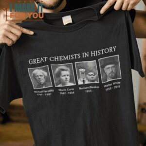 Great Chemists In History The Muppets T-Shirt, Vintage Halloween Graphic Tee