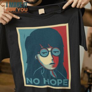 No Hope Daria T-Shirt, Vintage Halloween Graphic Tee