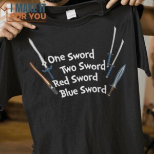 One Sword Two Sword Star Wars T-Shirt, Vintage Halloween Graphic Tee