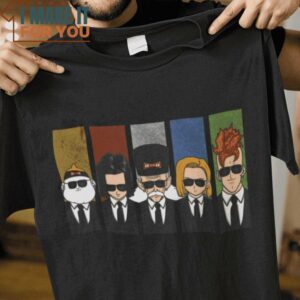 Reservoir Androids Reservoir Dogs Dragon Ball Z Mashup T-Shirt, Vintage Halloween Graphic Tee