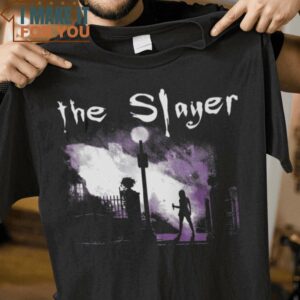 The Slayer Buffy the Vampire Slayer T-Shirt, Vintage Halloween Graphic Tee