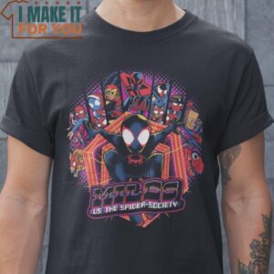The Spider-Society Spider-man T-Shirt, Vintage Halloween Graphic Tee
