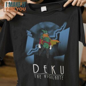 Vigilante Batman The Animated Series My Hero Academia Mashup T-Shirt, Vintage Halloween Graphic Tee