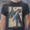 Welcome to Midgar Ukiyo-e Cloud Strife Final Fantasy T-Shirt, Vintage Halloween Graphic Tee