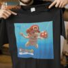 Yoshi’s Island Nevermind Super Mario Mashup T-Shirt, Vintage Halloween Graphic Tee