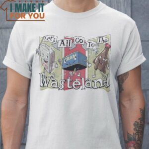 Go To The Wasteland Fallout T-Shirt, Vintage Halloween Graphic Tee