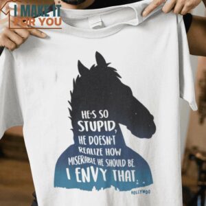 I Envy That BoJack Horseman T-Shirt, Vintage Halloween Graphic Tee