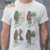 Turtle Art Teenage Mutant Ninja Turtles T-Shirt, Vintage Halloween Graphic Tee
