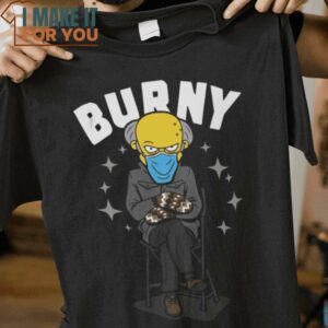 Burny The Simpsons T-Shirt, Retro Halloween Graphic Tee
