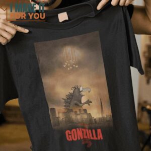 Gonzilla Godzilla Gonzo The Muppets Mashup T-Shirt, Retro Halloween Graphic Tee