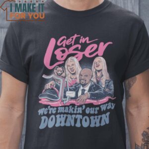 Making Our Way Downtown Mean Girls White Chicks Mashup T-Shirt, Retro Halloween Graphic Tee