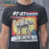 Motorized Battle Walker G.I Joe AT-AT Star Wars Mashup T-Shirt, Retro Halloween Graphic Tee