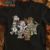 Scare Bears Care Bear Horror Characters T-Shirt, Retro Halloween Graphic Tee