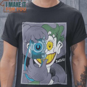 Smiles Joker DC Comics T-Shirt, Retro Halloween Graphic Tee