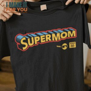 Supermom T-Shirt, Retro Halloween Graphic Tee