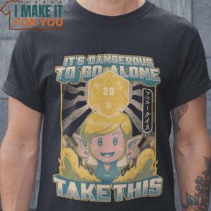 Take This The Legend of Zelda T-Shirt, Retro Halloween Graphic Tee