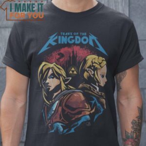 The Kingdom The Legend of Zelda T-Shirt, Retro Halloween Graphic Tee