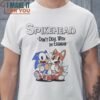SpikeHead Cuphead Sonic and Tails Mashup T-Shirt, Retro Halloween Graphic Tee