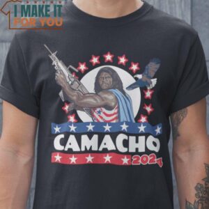 Camacho 24 Idiocracy T-Shirt, Halloween Vintage Graphic Tee