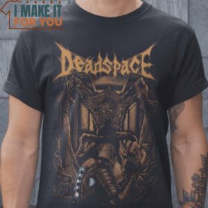 Deadspace Dead Space Video Game T-Shirt, Halloween Vintage Graphic Tee