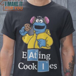 Eating Cookies Cookie Monster The Muppets T-Shirt, Halloween Vintage Graphic Tee