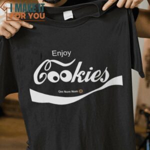 Enjoy Cookies Cookie Monster The Muppets T-Shirt, Halloween Vintage Graphic Tee