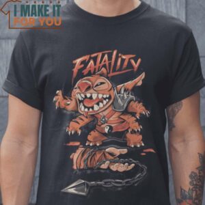 Fatality Stitch Disney Mortal Kombat T-Shirt, Halloween Vintage Graphic Tee
