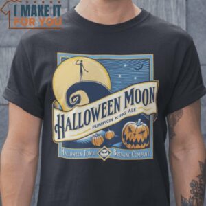 Halloween Moon The Nightmare Before Christmas T-Shirt, Halloween Vintage Graphic Tee