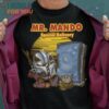 Mr Mando Baby Yoda Star Wars T-Shirt, Halloween Vintage Graphic Tee
