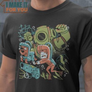 Mystery Dive Scooby-Doo T-Shirt, Halloween Vintage Graphic Tee