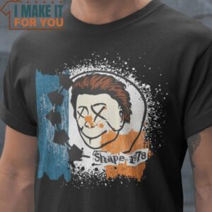 Shape-1978 Horror T-Shirt, Halloween Vintage Graphic Tee
